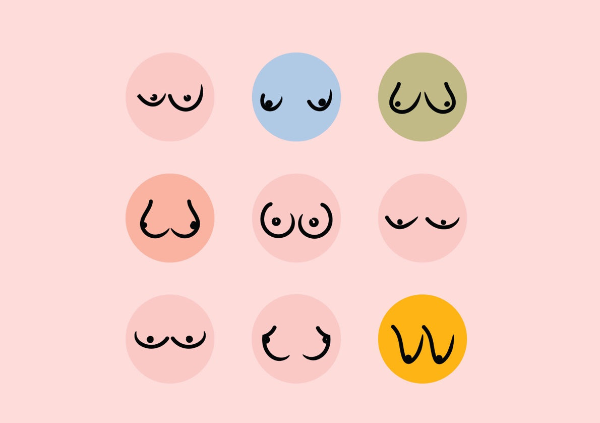 The 6 Shapes Of A Ladies Breastand what the shape says About