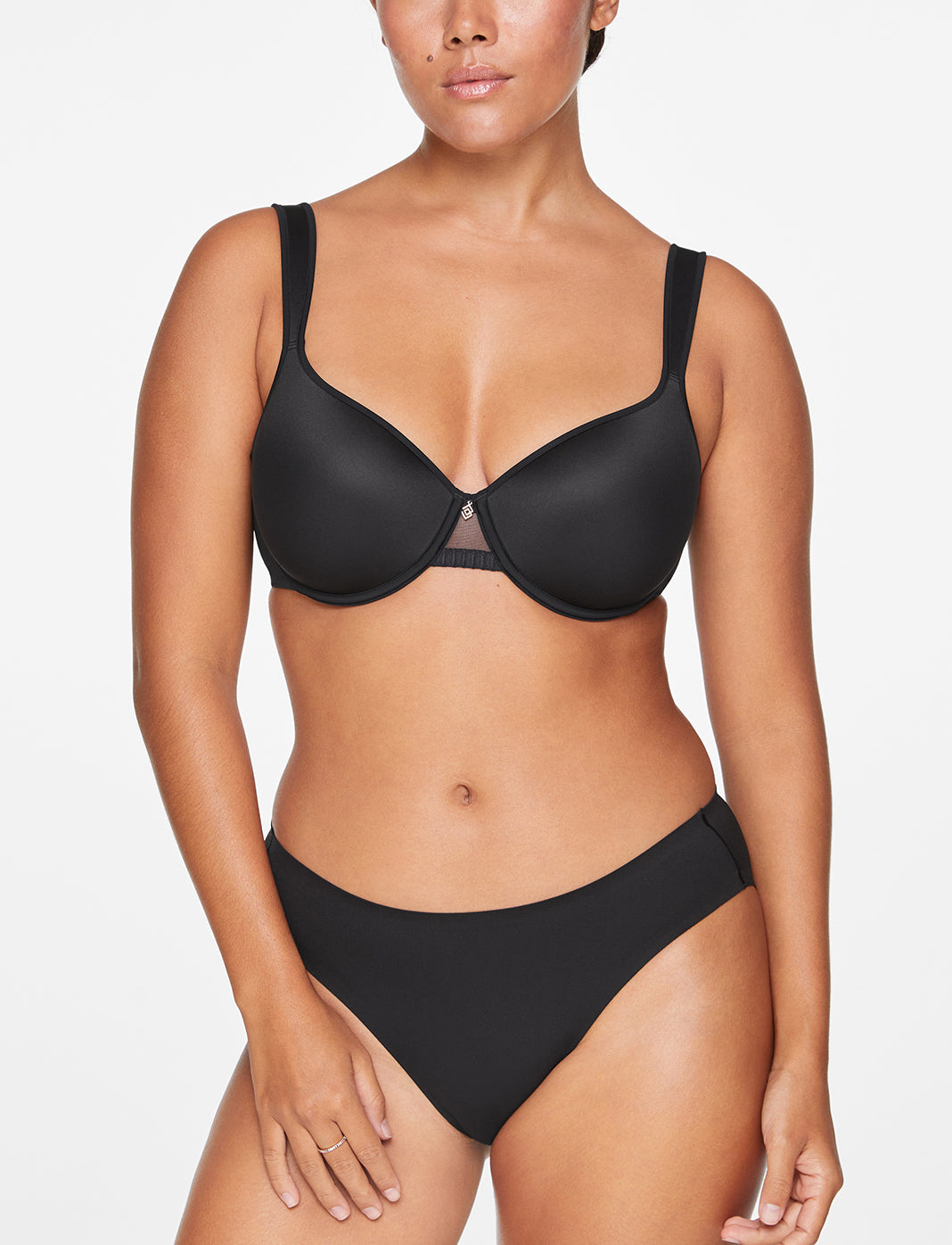 Undies.com Micro 34D Full Coverage Convertible Unlined Bra for Women with  Underwire, Espresso at  Women's Clothing store