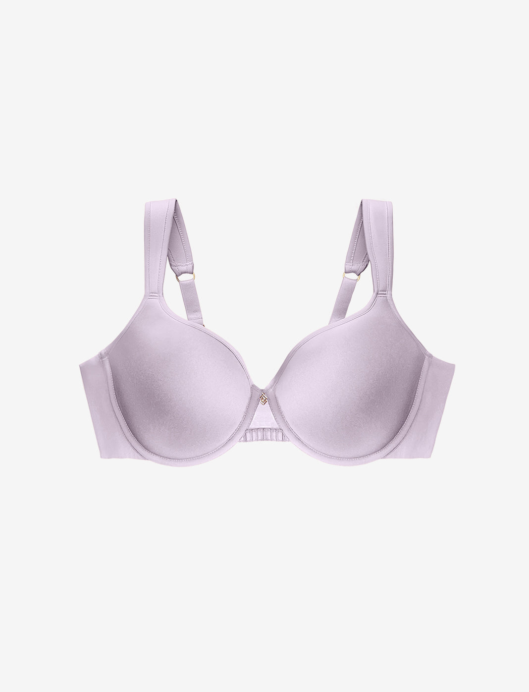 PACT Apparel Bright Lavender Double Scoop Bra 