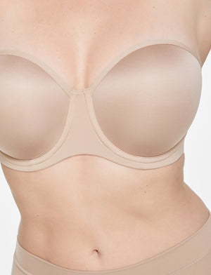Buy Padded Wired Strapless Bra with Interchangeable Back Strap