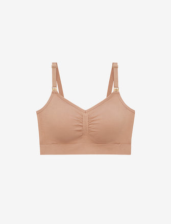 Women's Wireless Front Closure Bra With Seamless Push-Up And Nursing Design