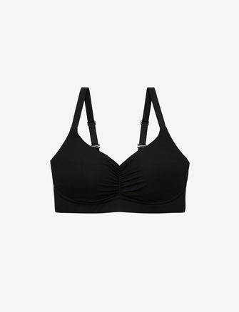  Comfort and Confidence: Front Closure Wireless Post Surgery Bra  with Pockets - A Thoughtful Breast Cancer Surgery Gift for Women (Color  Black, Size S to M) : Clothing, Shoes & Jewelry