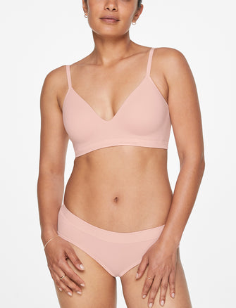 Love Bell Women's Everyday Bra - Cotton Spandex Four-way Stretch Shaping -  Non-Padded, Minimizer, Wire-free, Super Comfort: Buy Online at Best Price