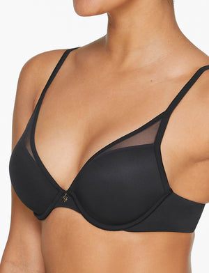 LIGHT PADDED- Push-up BRA - PACK OF 3(BLACK PINK SKIN) (exchange and return  not accept)