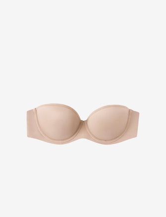 Beige WOMEN Fall in Love Strapless Maximizer Extra Padded Bra 2749015 |  DeFacto