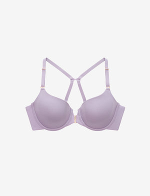 ComfortStretch Smoothing Front Close Bra, Dreamy Lilac - Thirdlove - Nylon/Spandex