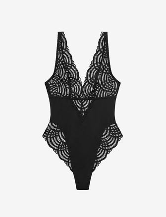 Deco Lace Unlined Bodysuit