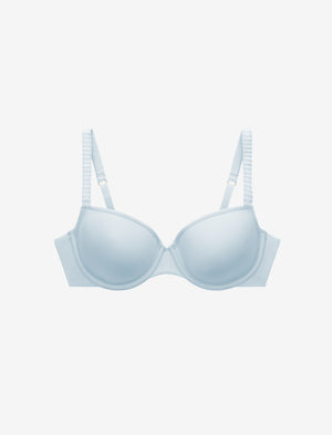 24/7® Classic T-Shirt Bra, Sky Blue - Thirdlove - Nylon/Spandex