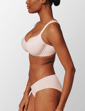 24/7® Perfect Coverage Bra, Soft Pink - Thirdlove - Nylon/Spandex,