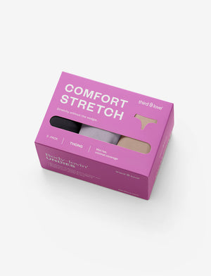 ComfortStretch Thong 3 Pack Box