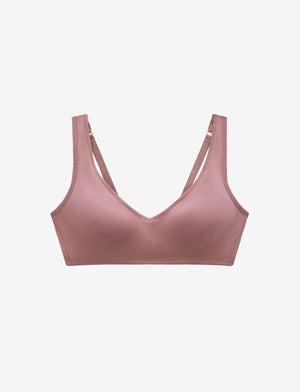 Organic Cloud Cotton Wireless Bra, Twilight - Thirdlove - Organic Cotton/Spandex,model