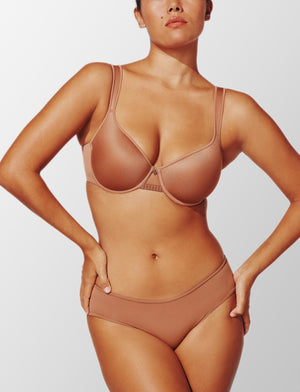 24/7® Perfect Coverage Bra, Mocha - Thirdlove - Nylon/Spandex,modelHHH