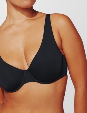 24/7® Classic Second Skin Unlined Bra, Black - Thirdlove - Nylon/Spandex,modelHHH