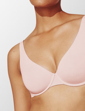 24/7® Classic Second Skin Unlined Bra, Rose Dust - Thirdlove - Nylon/Spandex,modelGGG