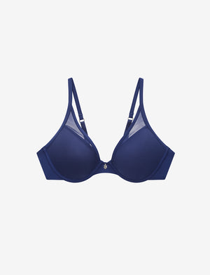 24/7® Classic Uplift Plunge Bra, Cobalt - Thirdlove - Nylon/Spandex