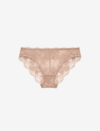 French Connection Women's Lace Cheeky Underwear 3-Pack - Pure  Blossom/Lotus/Moonlight
