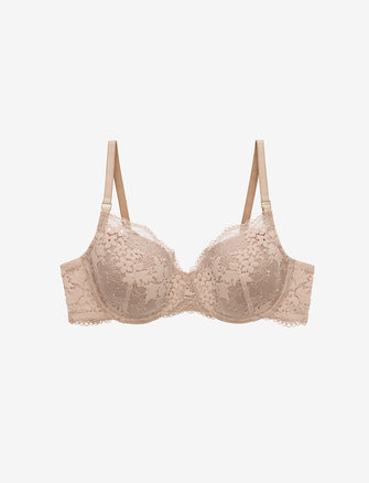 Buy White Recycled Lace Full Cup Comfort Bra - 32G, Bras
