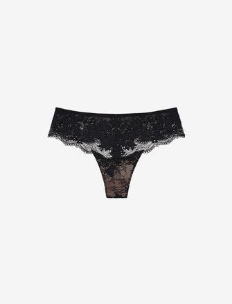 Sexy Womens Panties Low Waist Lace Cotton Briefs Panties Barely