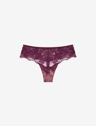 Buy Shyle Pink Casual Thong Panty - Thong Panties for Women 