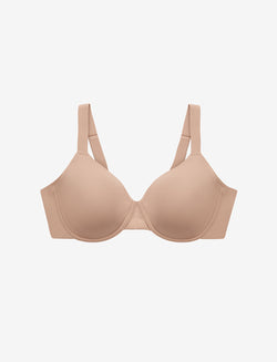 ComfortStretch Smoothing Full Coverage Bra, Taupe - Thirdlove - Nylon/Spandex