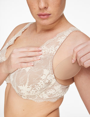 Buy White Recycled Lace Full Cup Comfort Bra 38B, Bras