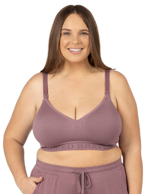 Midnightdivas - Smoothing Maternity Bra <3 Our top-rated seamless bra is  for now to nursing! In full-busted, extended sizes, this bra is soft with  support and stretch and will comfortably grow with